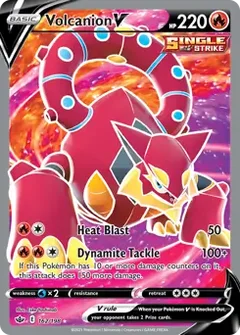 Volcanion V Full Art 162