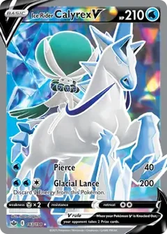 Ice Rider Calyrex V Full Art 163
