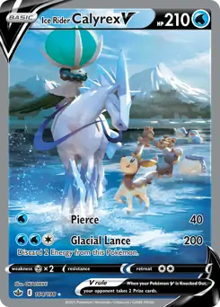 Ice Rider Calyrex V Alternate Art