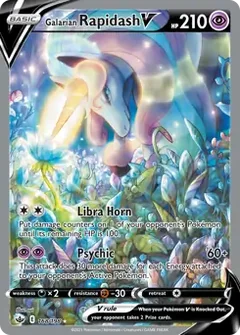 Galarian Rapidash V Alternate Art 168