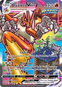 Blaziken VMAX Alternate Art