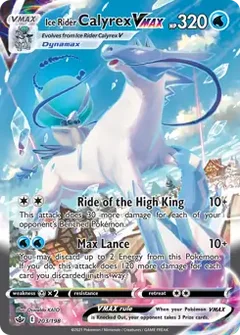 Ice Rider Calyrex VMAX Alternate Art 203