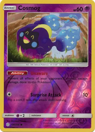 Cosmog Reverse Holo
