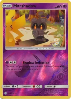 Marshadow Reverse Holo 103