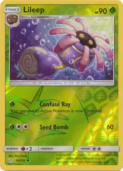 Lileep Reverse Holo 10
