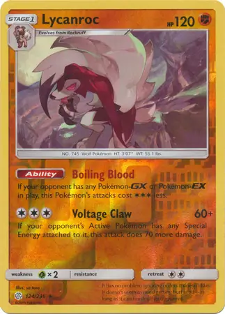 Lycanroc Reverse Holo