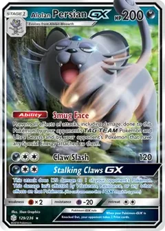 Alolan Persian GX 129