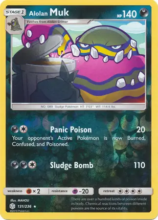 Alolan Muk Reverse Holo
