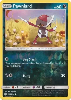 Pawniard Reverse Holo 134