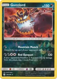 Guzzlord Reverse Holo 136