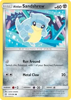 Alolan Sandshrew 137