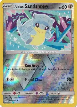 Alolan Sandshrew Reverse Holo