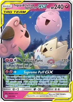 Togepi & Cleffa & Igglybuff GX 143