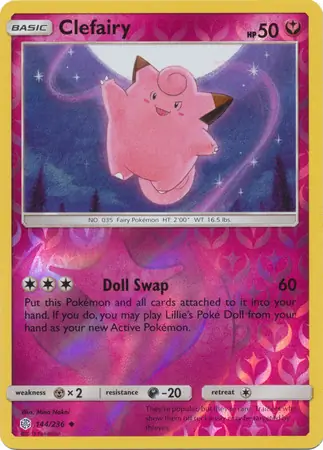 Clefairy Reverse Holo