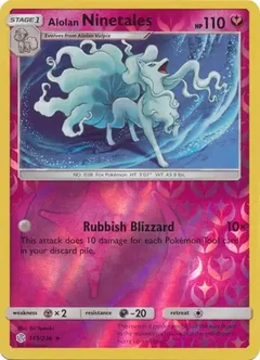 Alolan Ninetales Reverse Holo 145