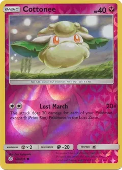 Cottonee Reverse Holo 147