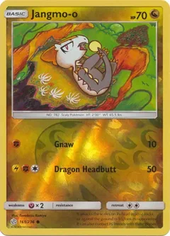 Jangmo-o Reverse Holo 161
