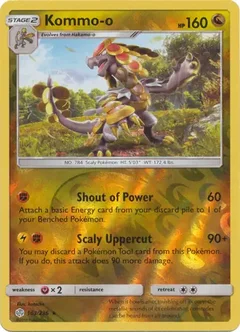 Kommo-o Reverse Holo 163