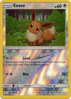 Eevee Reverse Holo 166