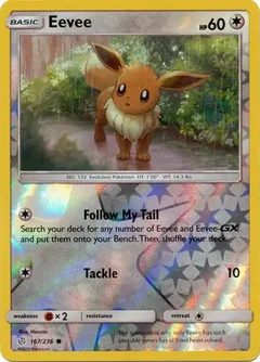 Eevee Reverse Holo 167