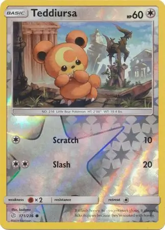 Teddiursa Reverse Holo