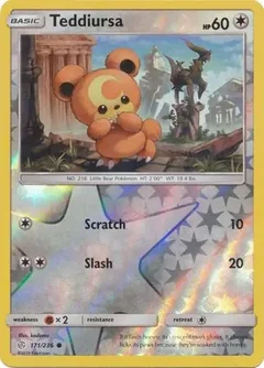 Teddiursa Reverse Holo 171