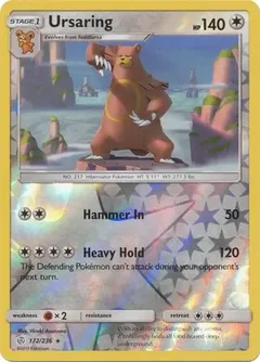 Ursaring Reverse Holo 172