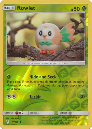 Rowlet Reverse Holo