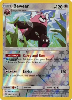 Bewear Reverse Holo 182