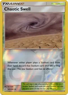 Chaotic Swell Reverse Holo 187