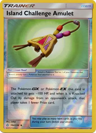 Island Challenge Amulet Reverse Holo