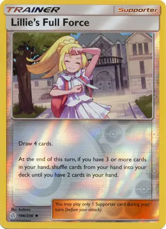 Lillie's Full Force Reverse Holo