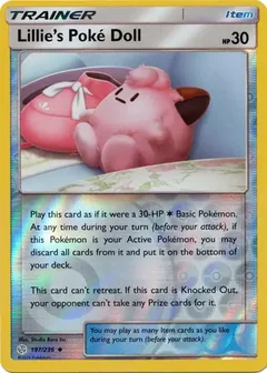 Lillie's Poke Doll Reverse Holo 197