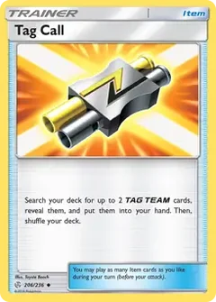 Tag Call 206