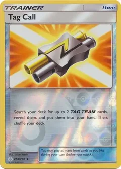 Tag Call Reverse Holo 206