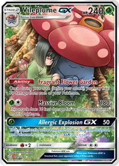 Full Art Vileplume GX 211