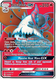 Full Art Volcarona GX 213