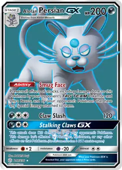 Full Art Alolan Persian GX