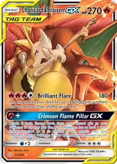 Charizard & Braixen GX 22
