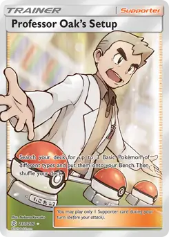 Full Art Professor Oak's Setup