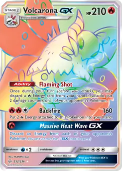 Volcarona GX Secret