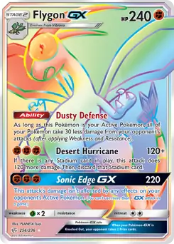 Flygon GX Secret