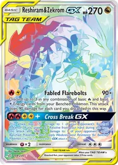 Reshiram & Zekrom GX 259