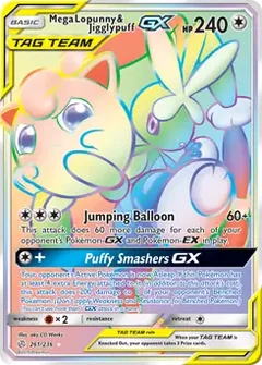 Mega Lopunny & Jigglypuff GX Secret 261