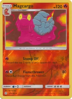 Magcargo Reverse Holo 27