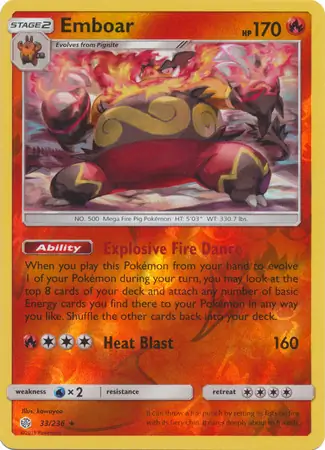 Emboar Reverse Holo