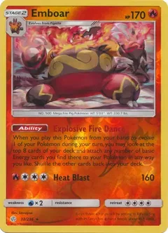 Emboar Reverse Holo 33