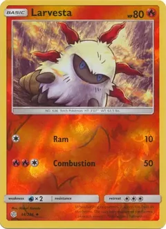 Larvesta Reverse Holo 34
