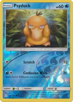 Psyduck Reverse Holo 40