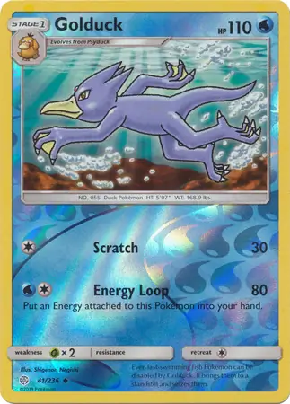 Golduck Reverse Holo